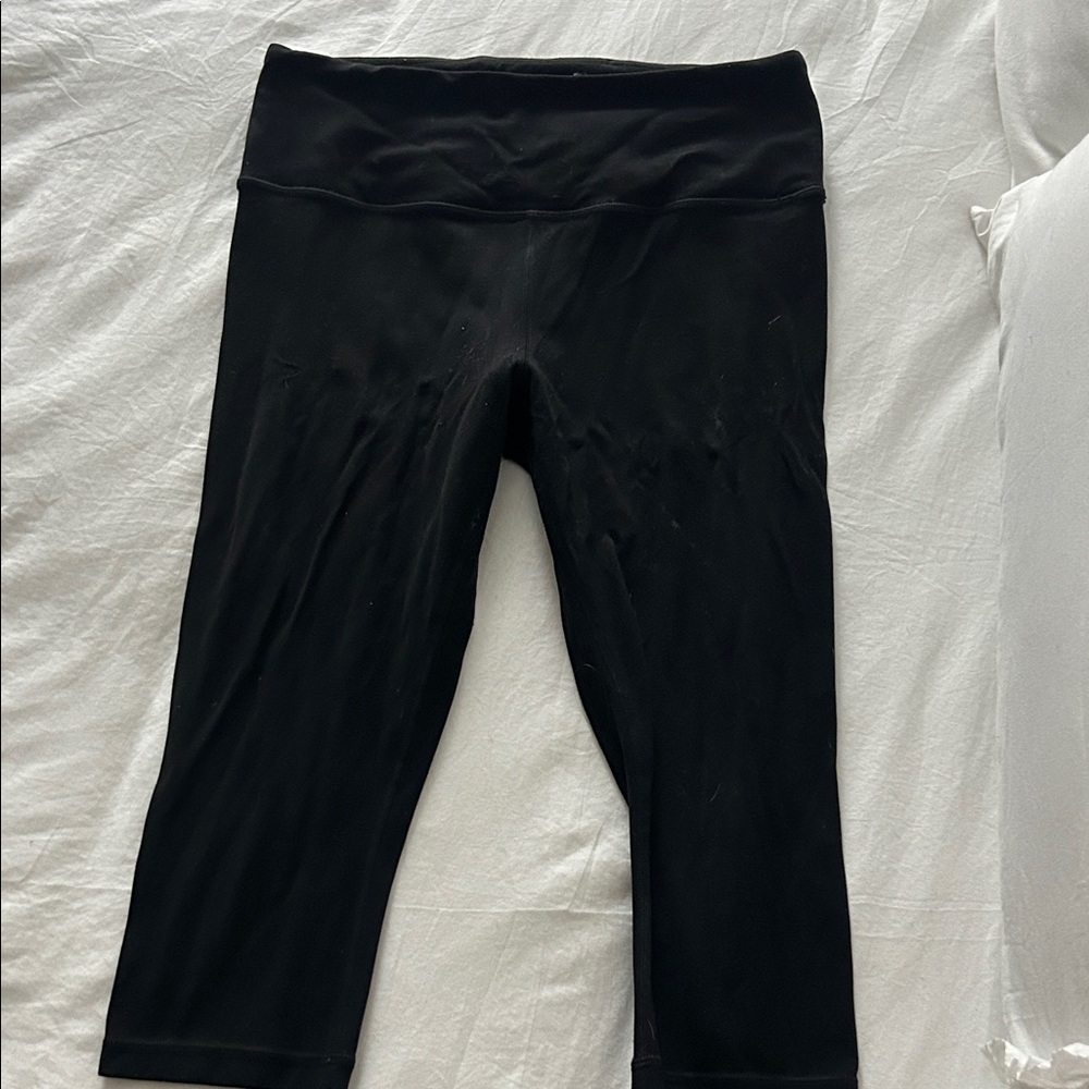 Athleta Elation Crop Black Leggings